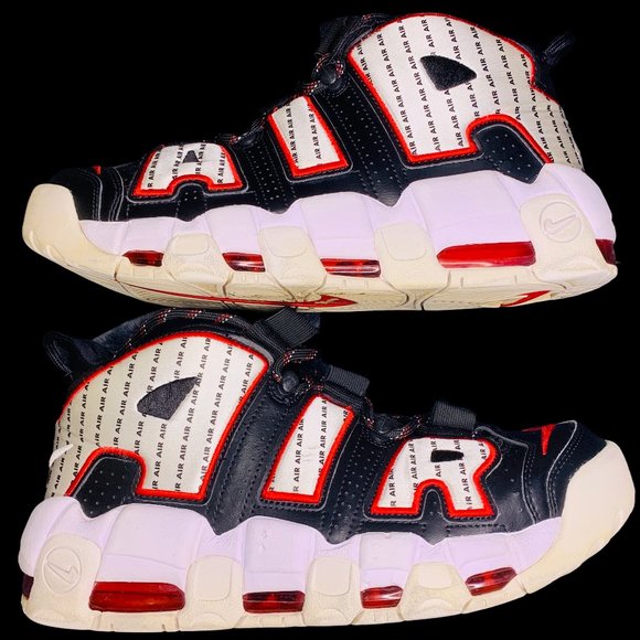 Nike Air More Uptempo Pinstripe Size 8.5 Men's - Picture 2 of 5